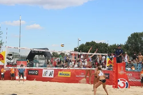 Setting the Ball in Volleyball